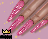 ✔ Pink Nails