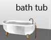 Simple White Bath Tub