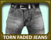 Torn Faded Jeans