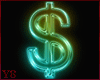 *Y*Neon-Dollar Sign