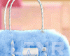 Barbie Blue Bag Fur