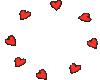 animated circle hearts