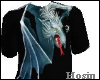 Blue dragon shirt