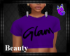 Be Glam Top Purple