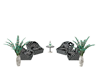 wild zebra chair set