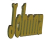 !Em Johnna Gold 3D Sign