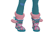 plaid boots