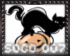 Black Cat w/Pumpkin