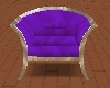 LL-purple satin chair