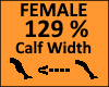 Calf Scaler 129% Female