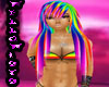 hair hikari rainbow
