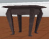 [JR] Brown Leather Stool