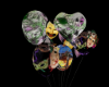 Mardi Gras Mask Balloons