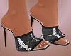 Grey Jeans Heels