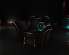 Black Aqua Modern Chair