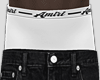 Jeans Black Cross