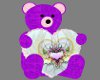 Snow's Purple Teddy Bear