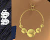 !* Gold Hoop Earrings 3D
