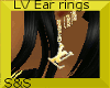 [S&S] LV Ear Rings