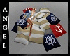 ANG~Nautical Pillow Pile