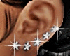 Stars Silver Earrings