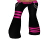 Black Pink Stripe Jean