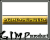 Gold Animated Gimp Tag