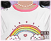 Kids Shirt Happy Rainbow