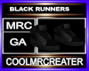 BLACK RUNNERS