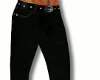 Black Jeans+Belt