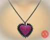 spiked heart.