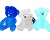 3 Ice Teddy Bears