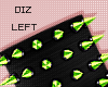 !!D Ankle Spike Green L