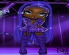 Purple bratz doll