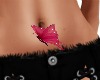 PINK BUTTERFLY TATTOO