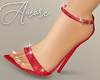 $ Sparkly Red Heels