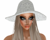 White Lace Hat/Hair