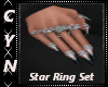 Star Ring Set