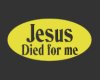 Jesus died for me 1