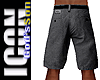 ICON  Dark Gray Shorts