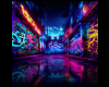 Neon Graffiti Background