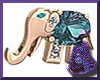 Jeweled Elephant Floor