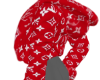 L-V RED DIAMOND FUR