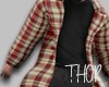 !TR! Plaid trench coat