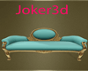 Turquoise sofa