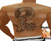 Dragon/Skull Back Tattoo