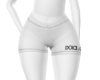 [iD] White Dulcce Shorts