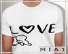 !M! Love T shirt  men