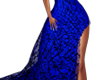 ha. Webbed Dress Blue