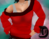 D Red  Winter Sweater 